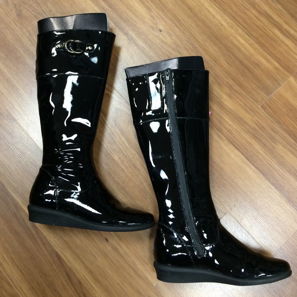Cole Haan and Nike collab Patent boot